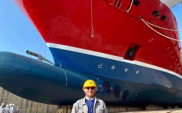 Dawn Cuervo, el timón del diseño del Viking Glory