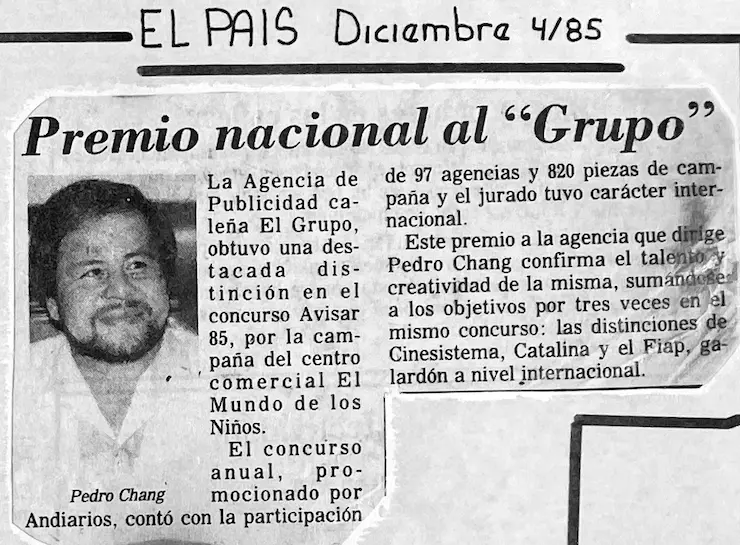 Archivo Pedro Chang.
